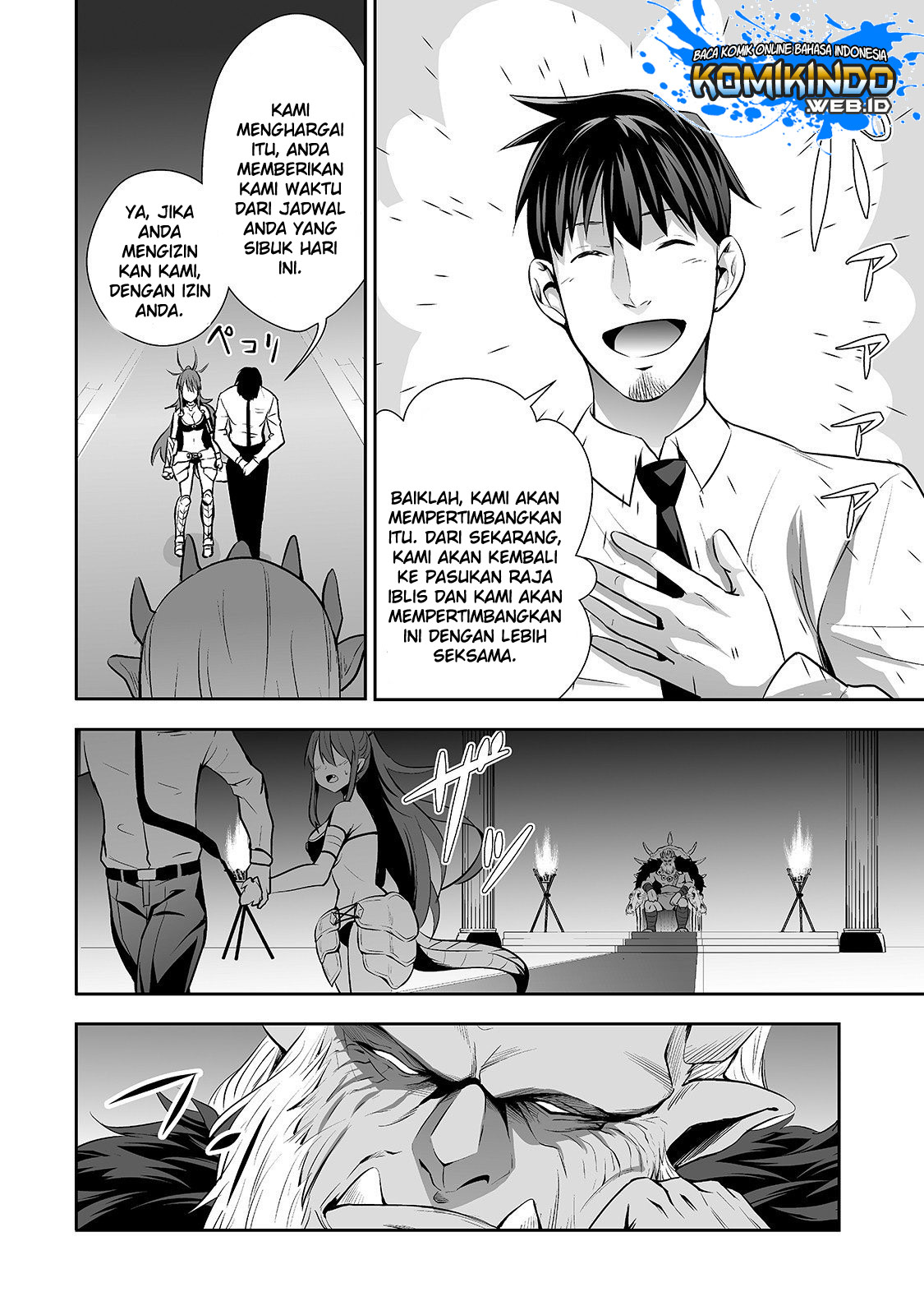 Salaryman Ga Isekai Ni Ittara Shitennou Ni Natta Hanashi